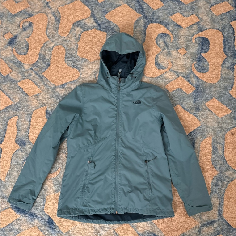 The North Face Green Hooded Jacket